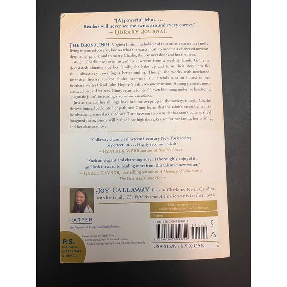 The Fifth Avenue Artists Society by Joy Callaway | Paperback First Edition 2016 - Picture 2 of 6